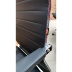 Executive Modern Chair URBAN Steel Chrome Black